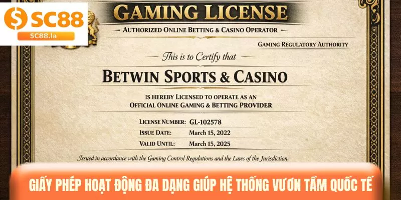 Giấy Phép Hoạt Động - Cam Kết Minh Bạch Và Hợp Pháp Rõ Ràng Giấy Phép Hoạt Động - Cam Kết Minh Bạch Và Hợp Pháp Rõ Ràng