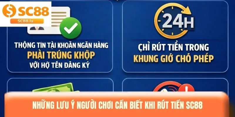 Hướng Dẫn Rút Tiền SC88 Chi Tiết An Toàn Và Minh Bạch